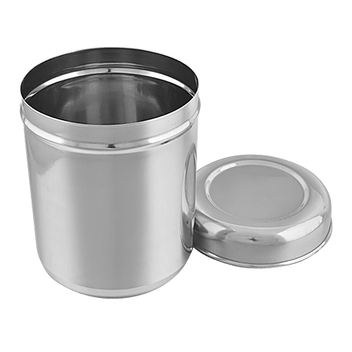BB Home Steel Deep Dabba/Storage Container - No. 11, Ubha Russian, 1.4 L  
