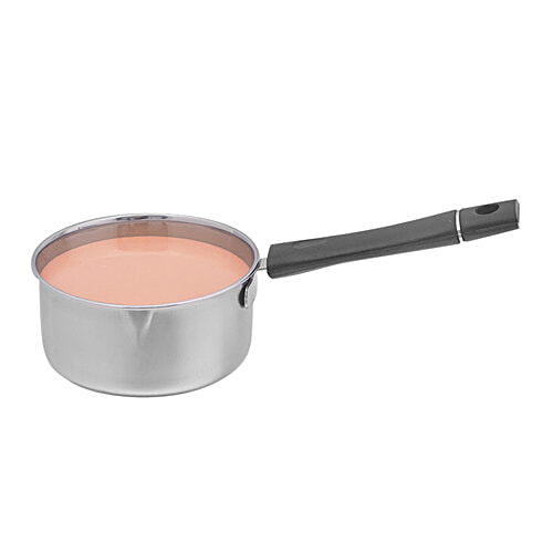bb home Stainless Steel Milk/Tea Sauce Pan - No.9, Regular, Durable, Heat Resistant, 800 ml (1 pc) Dishwasher Safe