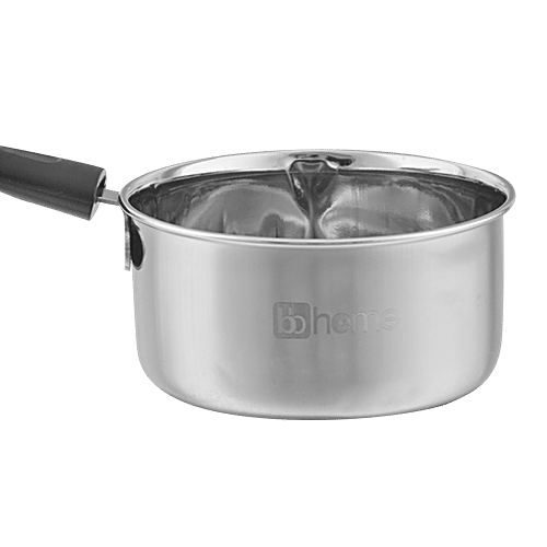 BB Home Steel Milk/Sauce/Tea Pan - No. 9, Regular, 800 ml  