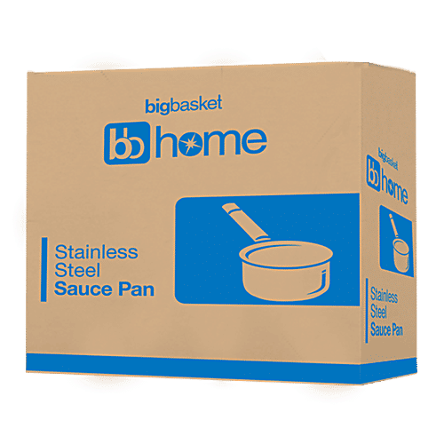 bb home Stainless Steel Milk/Tea Sauce Pan - Regular, Durable, Heat Resistant, 1.1 L (1 pc) Dishwasher Safe