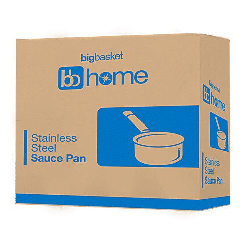 bb home Stainless Steel Milk/Tea Sauce Pan - No.10, Deluxe, Durable, Heat Resistant, 1 L (1 pc) Dishwasher Safe