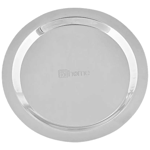 bb home Stainless Steel Lid/Cover - No.10, For Utensils, Kadai & Tope, 1 pc Dishwasher Safe