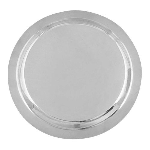 BB Home Steel Lid/Cover For Utensils, Kadai & Tope - No.10, 1 pc  