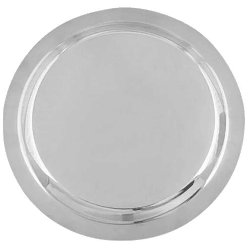 bb home Stainless Steel Lid/Cover - No.10, For Utensils, Kadai & Tope, 1 pc Dishwasher Safe