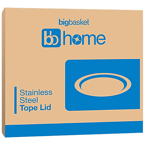 bb home Stainless Steel Lid/Cover - No.10, For Utensils, Kadai & Tope, 1 pc Dishwasher Safe