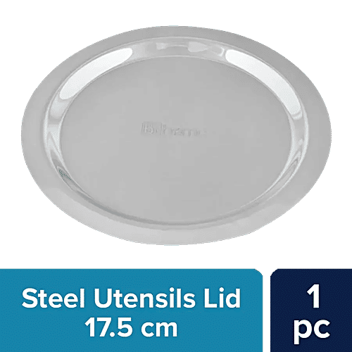 bb home Stainless Steel Lid/Cover - No.10, For Utensils, Kadai & Tope, 1 pc Dishwasher Safe