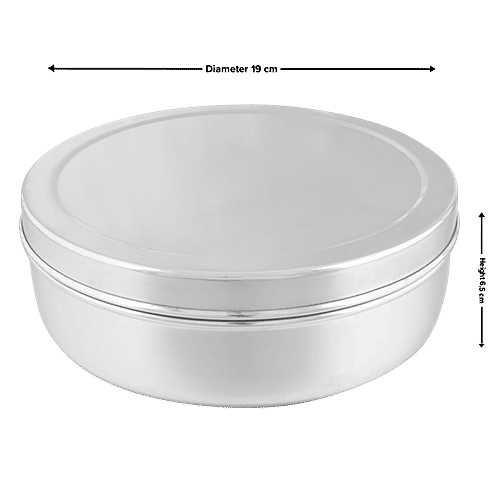 bb home Masala Dabba/Spice Container - No.11, Stainless Steel,, 1.2 l (1 pc) 