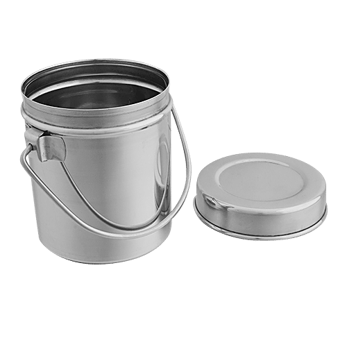 BB Home Steel Milk/Ghee/Oil Storage Can - No. 10, 1 L  