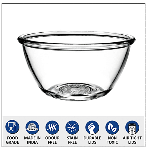 Buy Yera Glass Bowl With Pink Lid Polo Online at Best Price of Rs 350