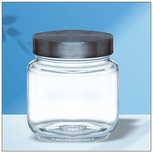 Buy Yera Glass Jar With Steel Cap Online at Best Price of Rs 157