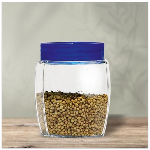 Buy Yera Glass Jar/Container With Golden Metal Lid - Dishwasher Safe, Used  For Storage Online at Best Price of Rs 239 - bigbasket