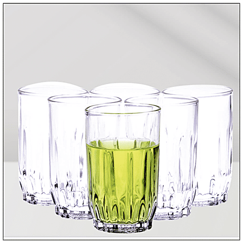 Buy Yera Water/Juice Glass Crystal Cut Online at Best Price of Rs 219