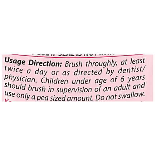 Dentoshine   Gel Toothpaste For Kids - Raspberry Flavour, Dora, 80 g  Low Fluoride for Cavity Protection