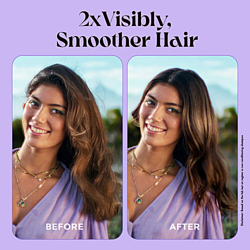 Love Beauty & Planet Argan Oil and Lavender Sulfate Free Smooth and Serene Shampoo, 400 ml  No Silicones & No Added Parabens