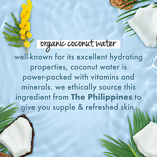 Love Beauty & Planet Coconut Water and Mimosa Flower Aroma Luscious Hydration Body Lotion, 400 ml It's Vegan, No Parabens