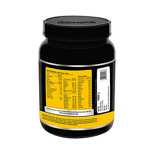 Endura Lean Mass Advanced - Chocolate, 1 kg  Enriched with Creatine & Glutamine