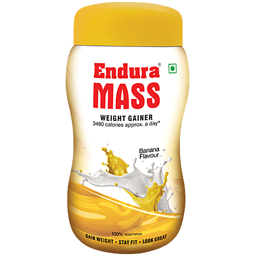 Endura Mass Weight Gainer - Banana, 500 g  Stay Fit