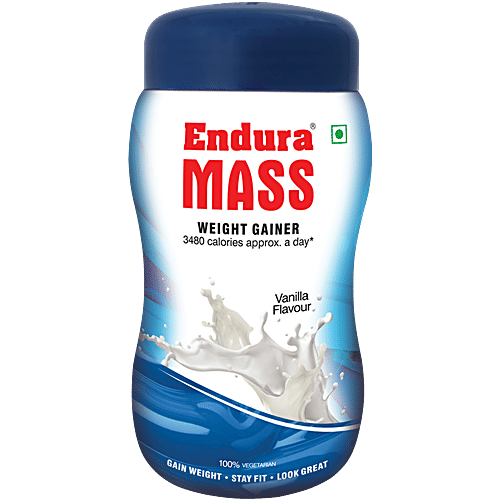 Endura Mass Weight Gainer - Vanilla, 500 g  Stay Fit