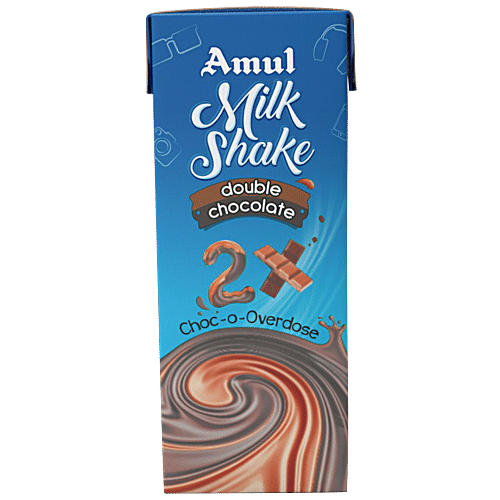 Buy Amul Milkshake Double Chocolate Flavour Online at Best Price of