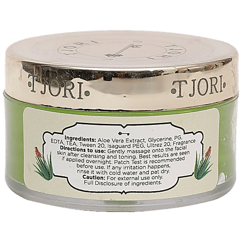 TJORI Organic Aloe Vera Gel, 50 g  