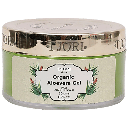 TJORI Organic Aloe Vera Gel, 50 g  