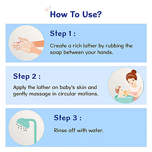 Chicco Baby Moments - Soap, Almond & Olive Oil, For Nourished & Moisturised Skin, 75 g (Buy 3 Get 1 Free) Parabens Free