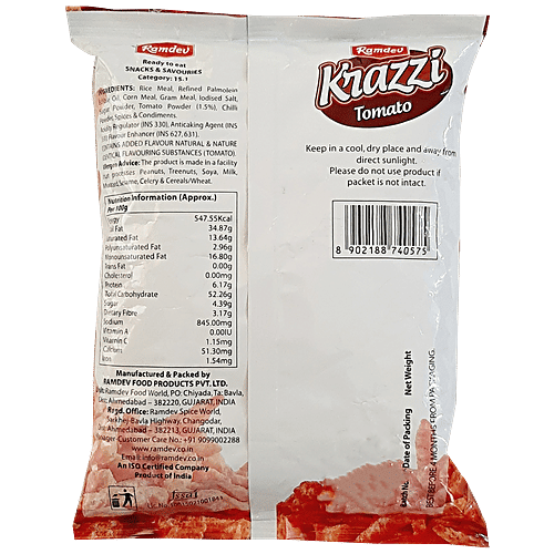 Ramdev Krazzi - Tomato, 65 g  