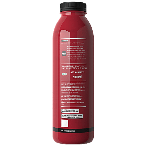 Raw Pressery Cold Extracted Juice - Life, 1 L  No Added Sugar