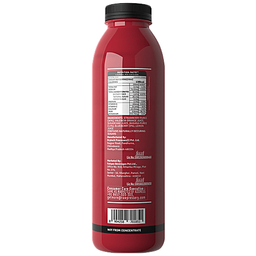 Raw Pressery Cold Extracted Juice - Life, 1 L  No Added Sugar