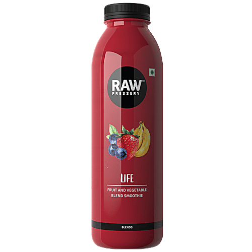 Raw Pressery Cold Extracted Juice - Life, 1 L  No Added Sugar