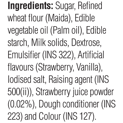 Tasties Wafer Bites - Strawberry, 100 g