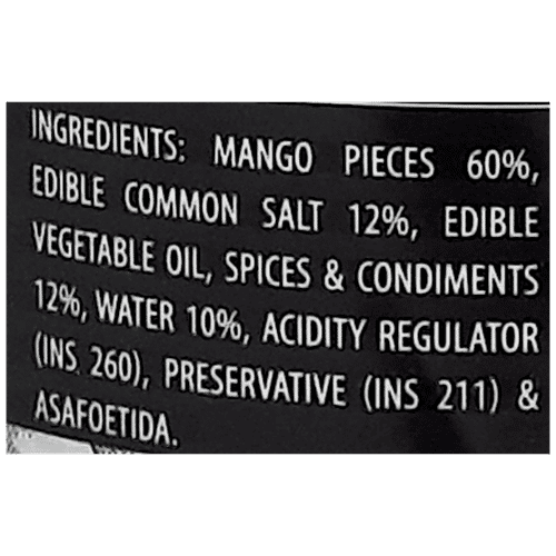 Apis North Ind Mango Pickle, 400 g (Buy 1 Get 1 Free) 