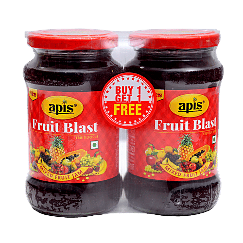Buy Apis Fruit Blast Fruitilicious Mixed Fruit Jam Online at Best Price