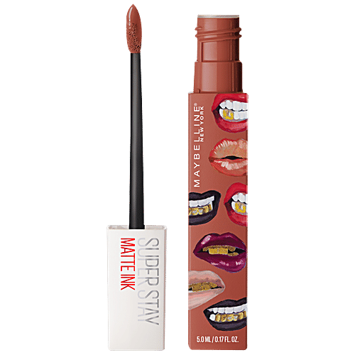 Maybelline New York Super Stay Matte Ink Liquid Lipstick - Ashley Longshore, Amazonian, 5 ml  