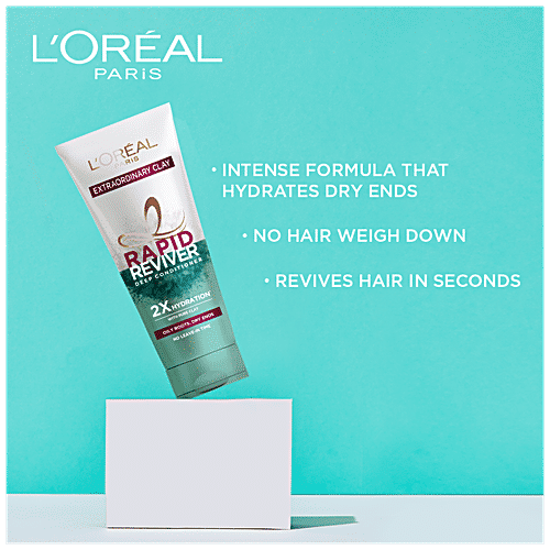 Loreal Paris Rapid Reviver Extraordinary Clay Deep Conditioner, 180 ml  