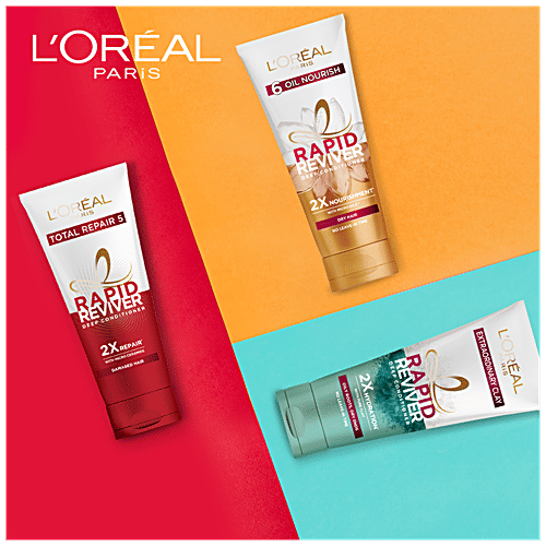 Loreal Paris Rapid Reviver Extraordinary Clay Deep Conditioner, 180 ml  