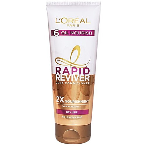Loreal Paris Rapid Reviver 6 Oil Nourish Deep Conditioner, 180 ml  
