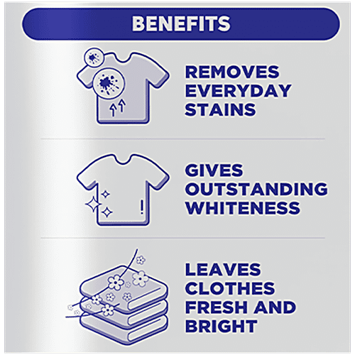 Tide Plus Double Power Detergent Washing Powder - Jasmine & Rose, 10 kg  Removes Deep-Seated Tough Stains, Removes Bad Odour, Leaves Clothes Fresh & Bright