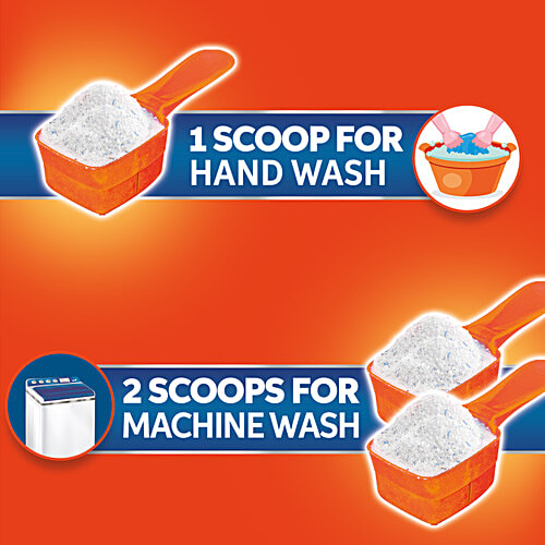 Tide Plus Double Power Detergent Washing Powder - Jasmine & Rose, 10 kg  Removes Deep-Seated Tough Stains, Removes Bad Odour, Leaves Clothes Fresh & Bright