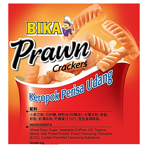 BIKA Prawn Cracker, 70 g Pouch 