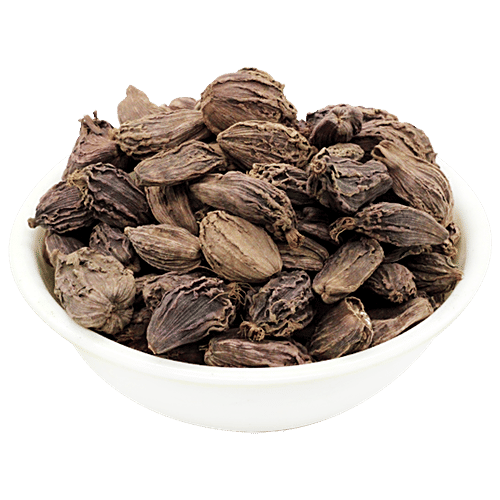 bb Royal Organic - Black Cardamom Elaichi (Whole), 50 g  