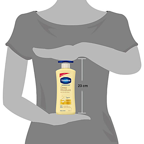 Vaseline Intensive Care Deep Moisture Body Lotion - With Pure Oat Extract, 600 ml  
