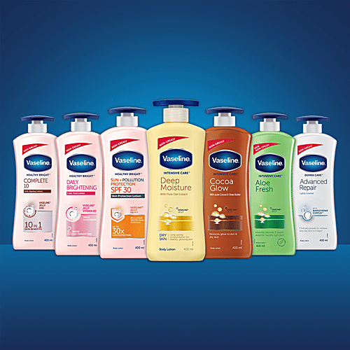 Vaseline Intensive Care Deep Moisture Body Lotion - With Pure Oat Extract, 600 ml  