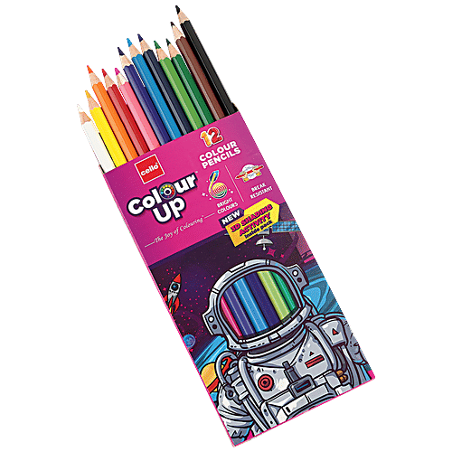 BIC Cello ColourUp Colour Pencil - 12 Shades, 1 pc  