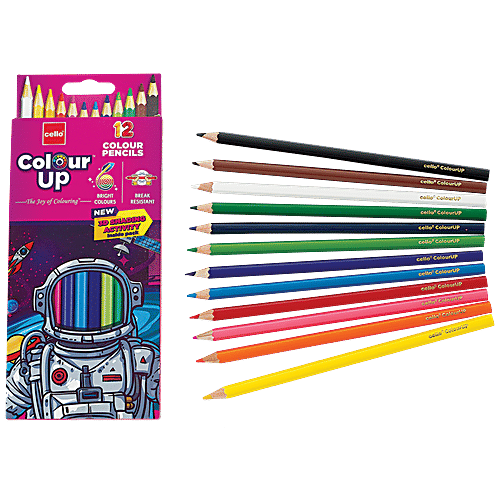BIC Cello ColourUp Colour Pencil - 12 Shades, 1 pc  