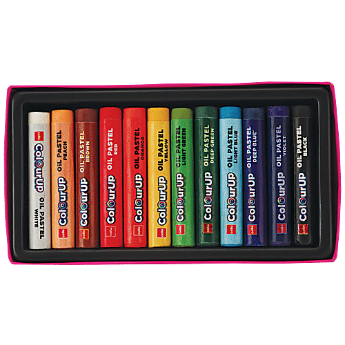 BIC Cello ColourUp Oil Pastels - 12 Shades, 1 pc  