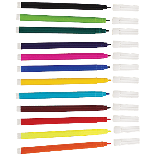 BIC Cello ColourUp Sketch Pens - 12 Shades, 1 pc  