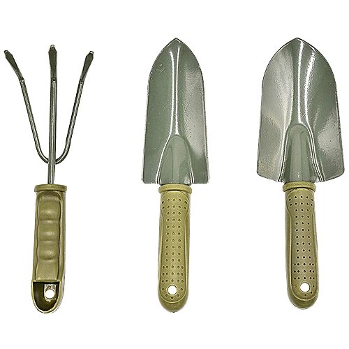 Buy Spartan Gardening Tools Set Big Trowel, Small Trowel and Fork, Multicolour Online at Best