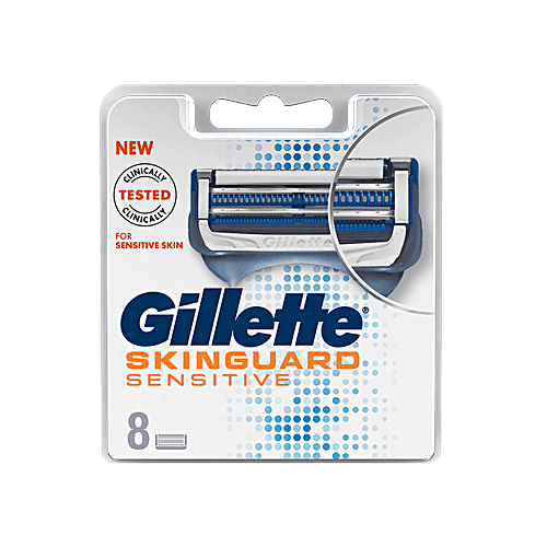 Gillette Skinguard Manual Shaving Razor Blades, 8 pcs  