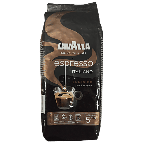 Buy Lavazza Classico Espresso Italiano Roasted Coffee Beans 100 Arabica Online at Best Price